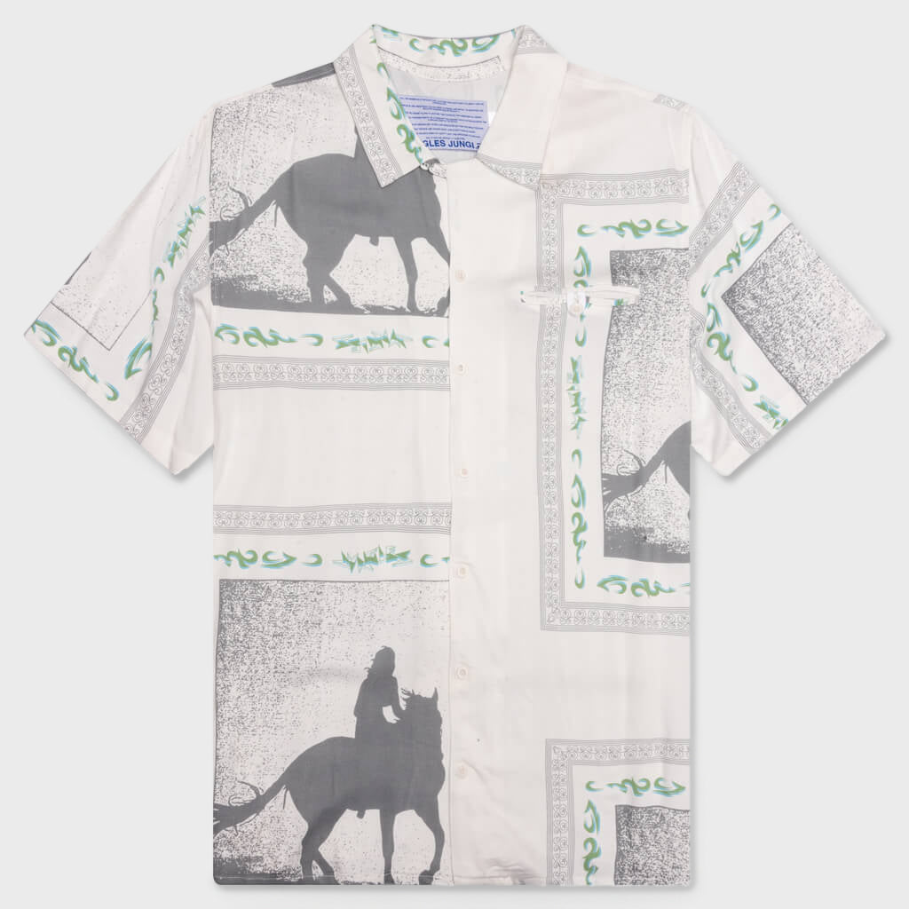 If Wishes Were Horses S/S Shirt - White