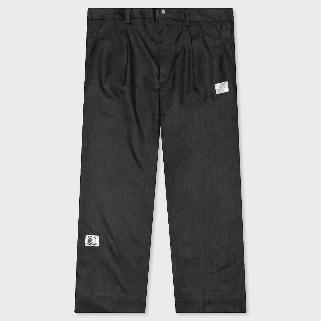 Patches Suit Pants - Black
