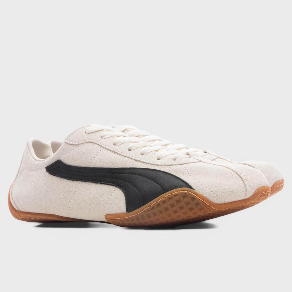 K-Street Ma Suede - Frosted Ivory/Black