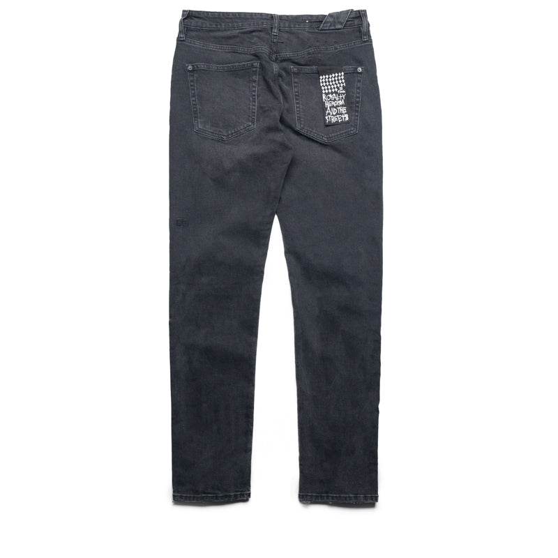 Ksubi Chitch Roadhouse Repair Denim Pant - Black
