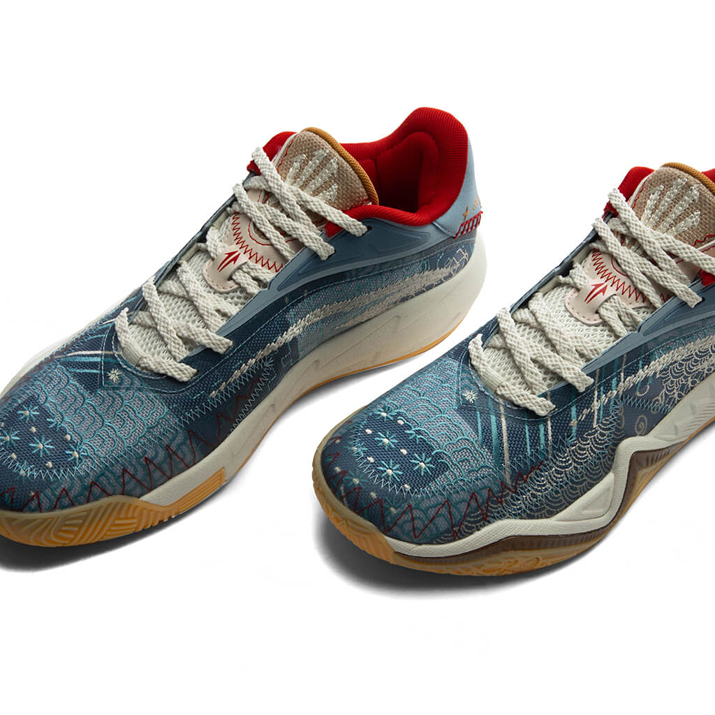 KAI 3 'Patchwork' - Sky Blue/Off White/Khaki