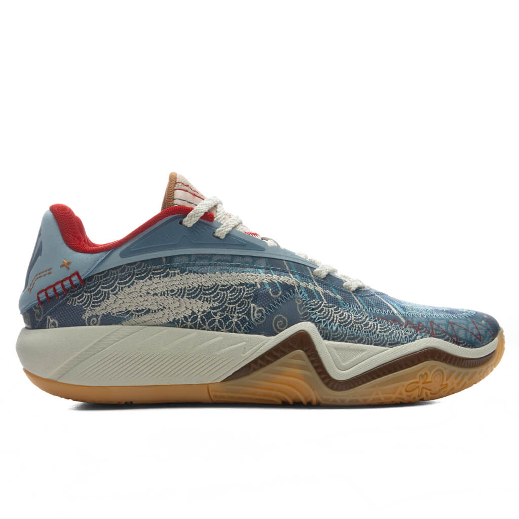 KAI 3 'Patchwork' - Sky Blue/Off White/Khaki