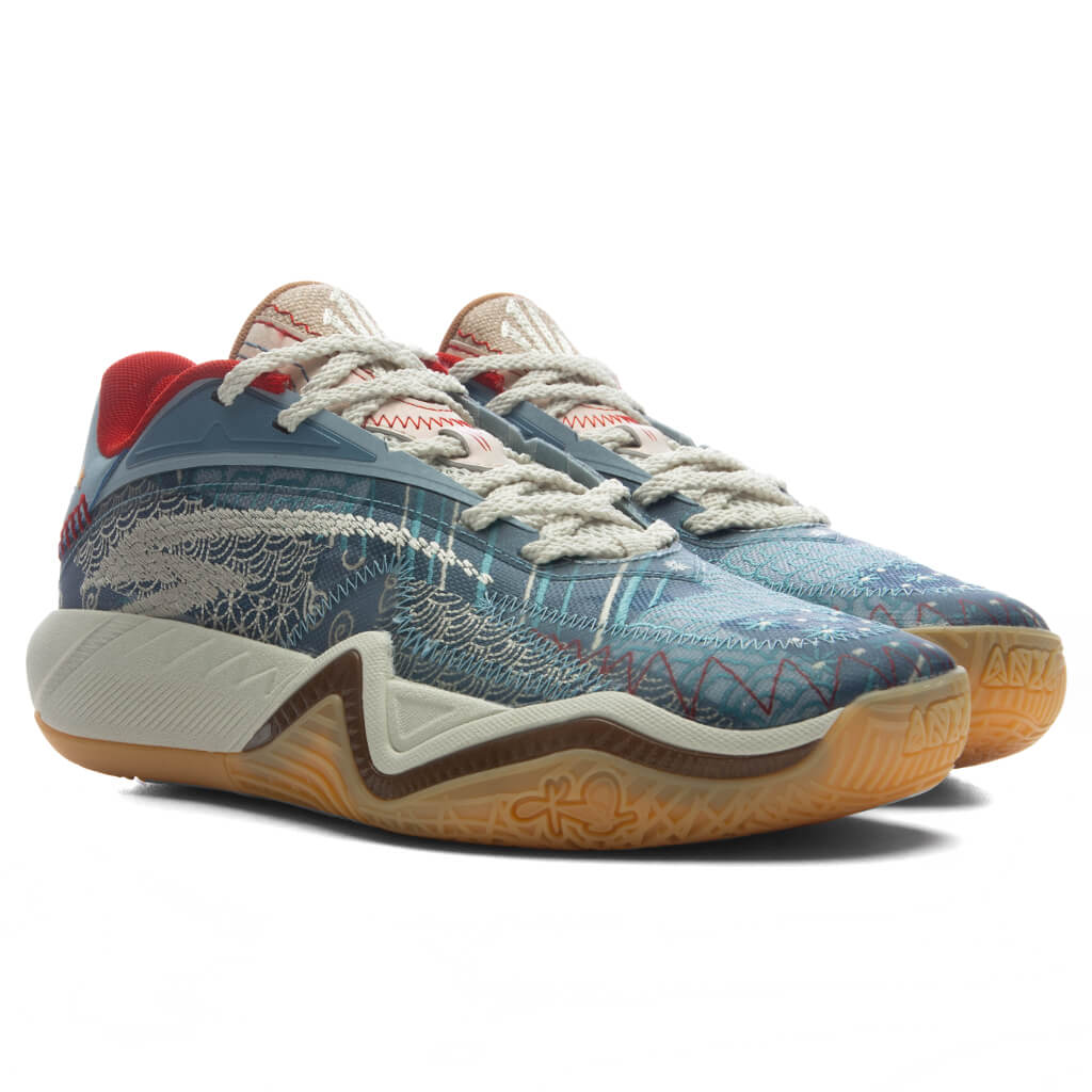 KAI 3 'Patchwork' - Sky Blue/Off White/Khaki