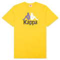 Authentic Estessi T-Shirt - Dark Yellow/Violet/White