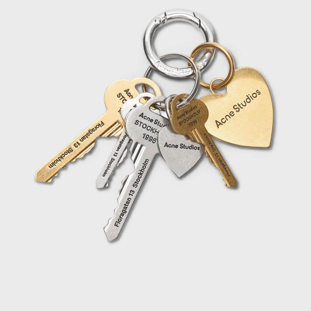 Keys Keyring - Gold/Silver