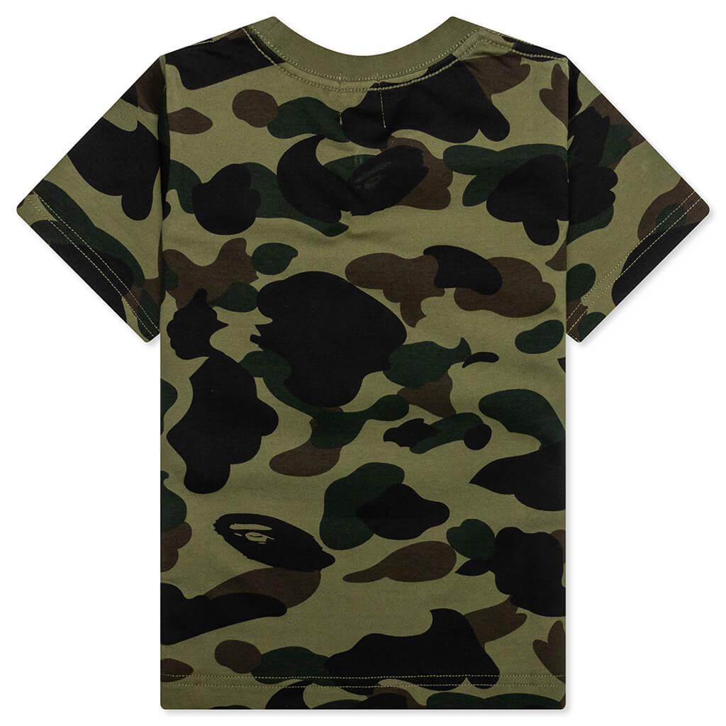 Kid's 1st Camo one Point Tee - Green