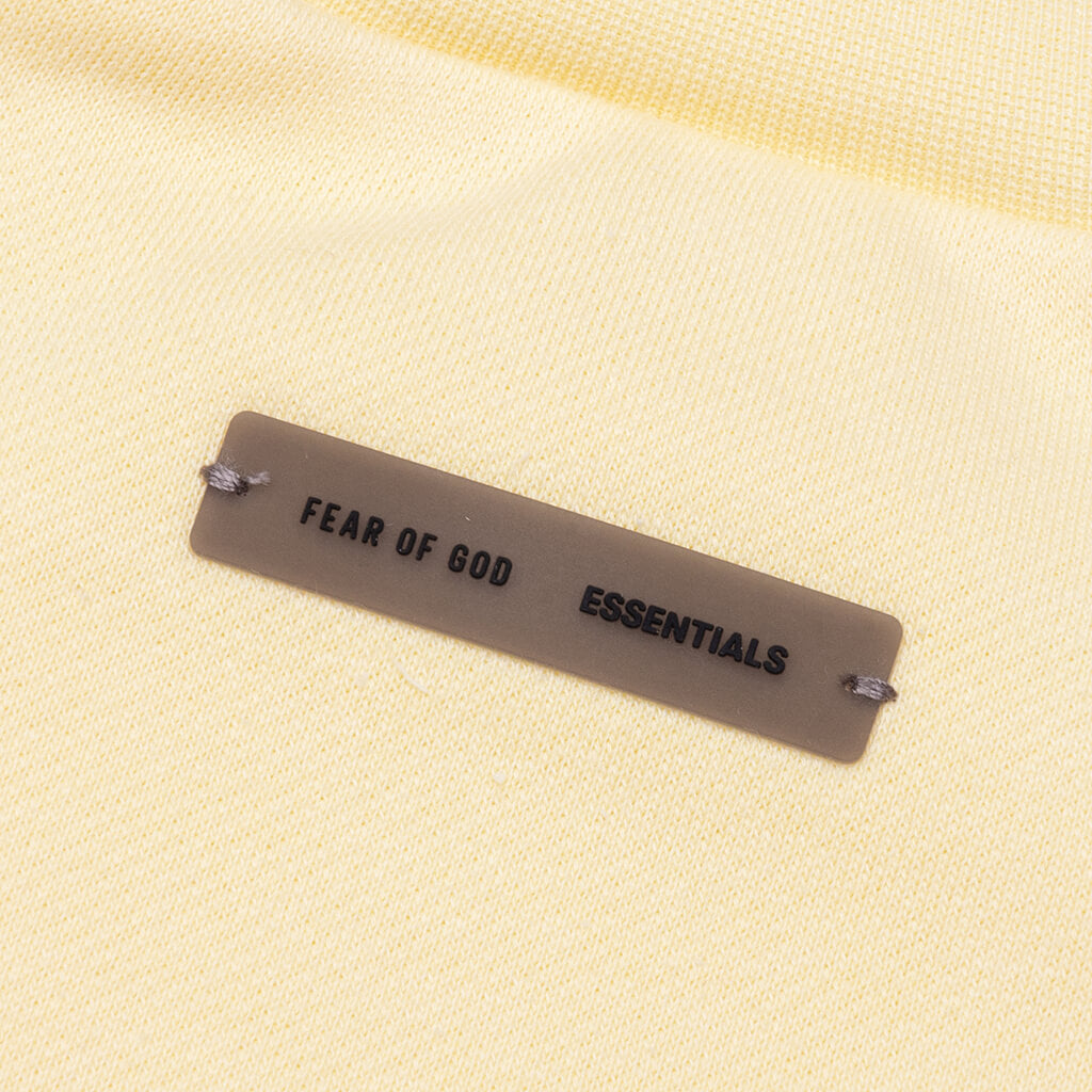 Kid's 90's Fit Fleece Crewneck - Garden Yellow