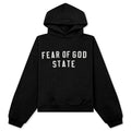 Kid's 90's Fit Fleece Hoodie - Jet Black