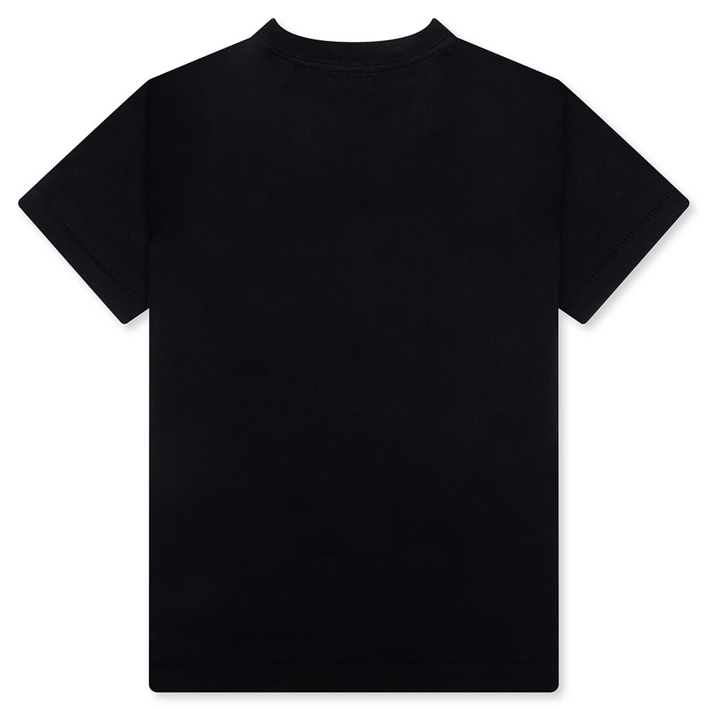 Kid's ABC Camo College Tee - Black/Blue