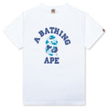 Kid's ABC Camo College Tee - White/Black