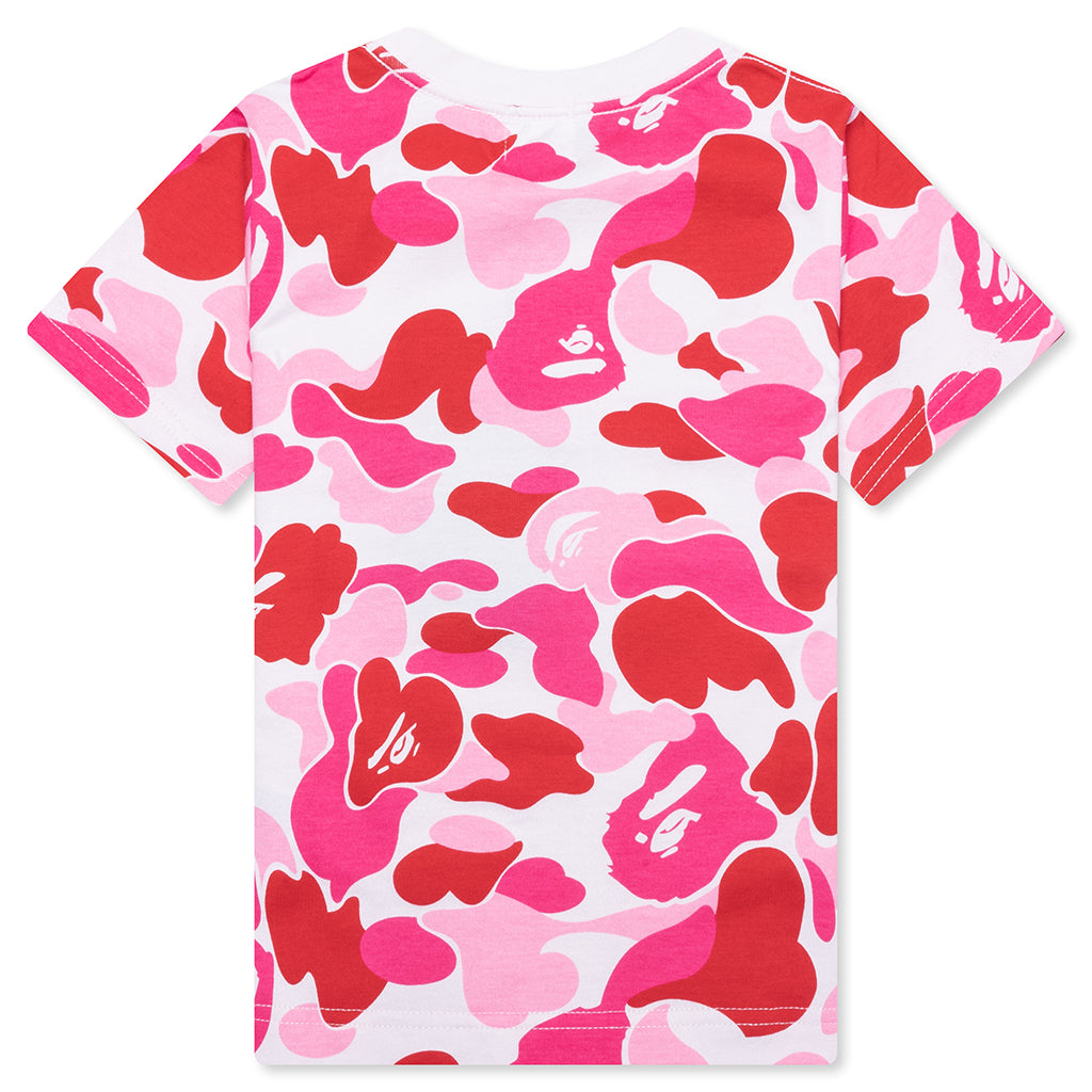 Kid's Abc Camo Baby Milo College Tee - Pink