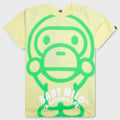 Kid's Big Baby Milo Tee - Yellow