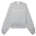 Kid's Fleece Crewneck - Concrete Heather