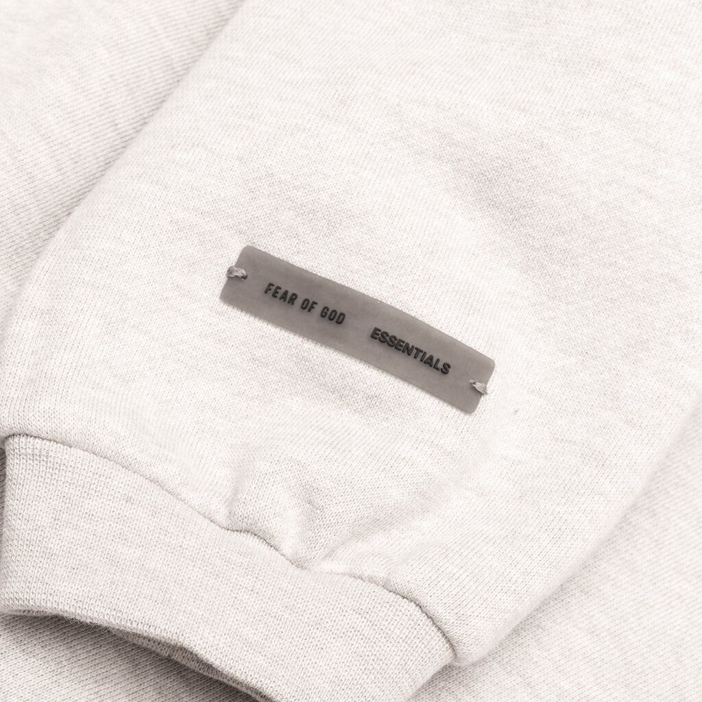 Kid's Fleece Crewneck - Heather Stone