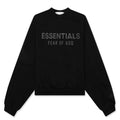 Kid's Fleece Crewneck - Jet Black