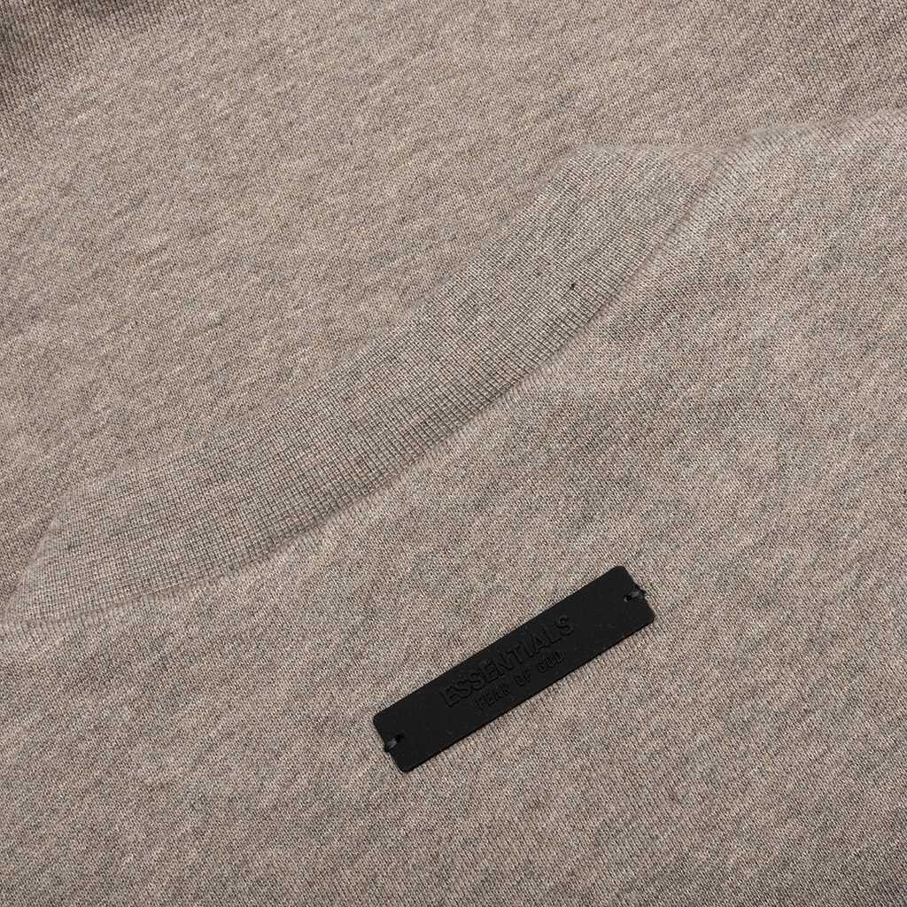 Kid's Fleece Crewneck - Heather Gray