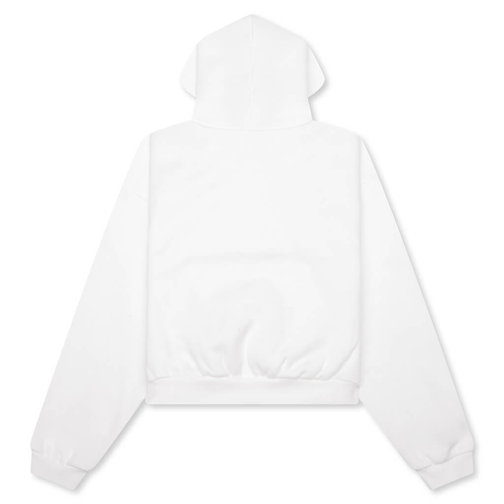 Kid's Fleece Hoodie - Cloud White