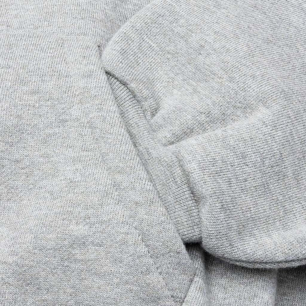 Kid's Fleece Hoodie - Concrete Heather
