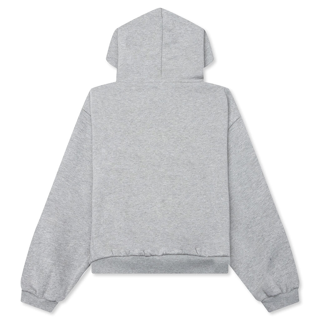 Kid's Fleece Hoodie - Concrete Heather