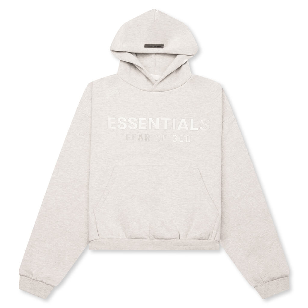 Kid's Fleece Hoodie - Heather Stone