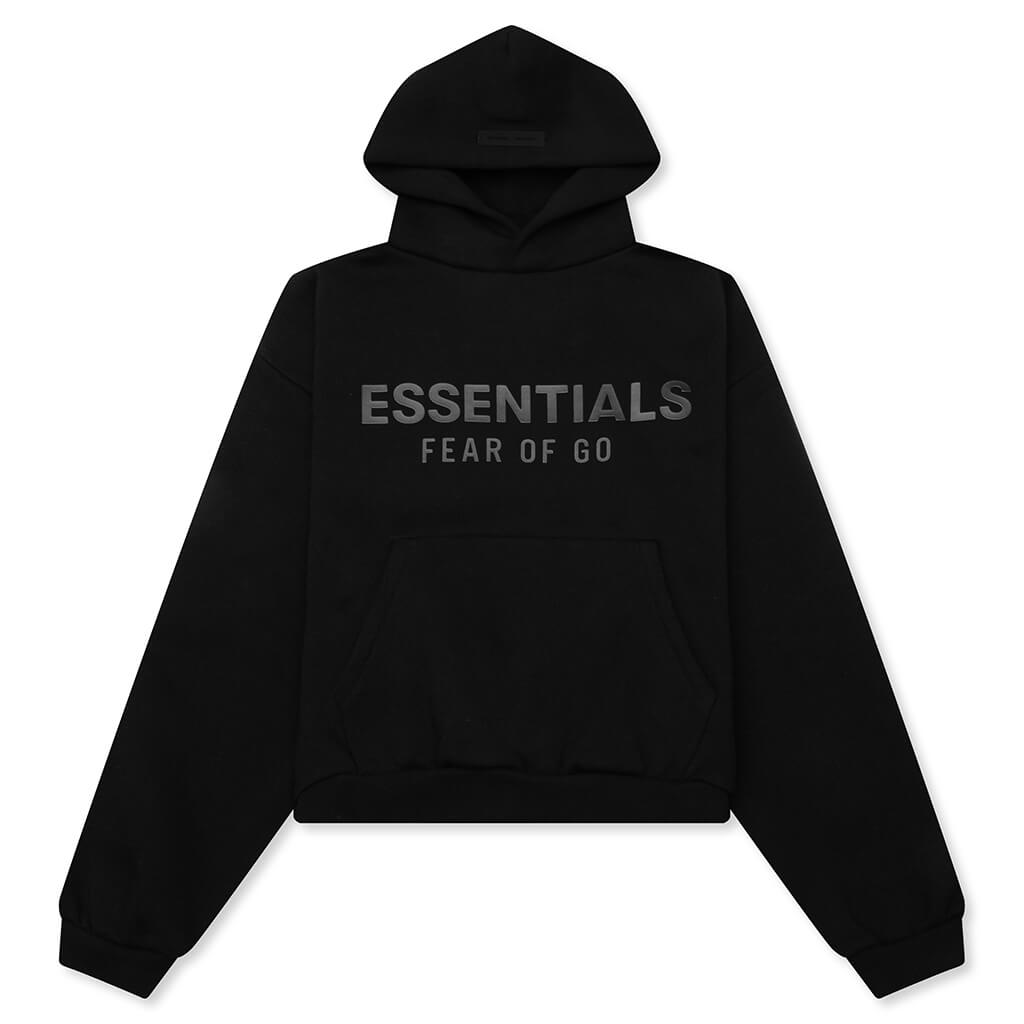 Kid's Fleece Hoodie - Jet Black