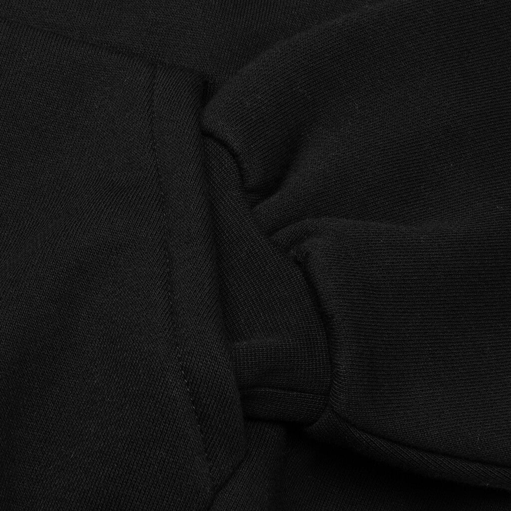 Kid's Fleece Hoodie - Jet Black