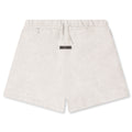 Kid's Fleece Soccer Short - Heather Stone