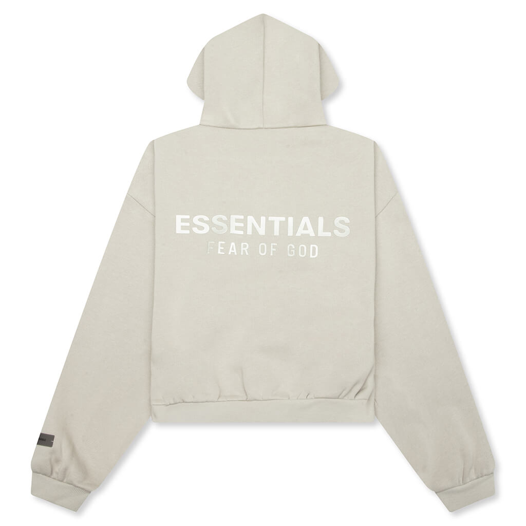 Kid's Fleece Zip-Up Hoodie - Abbey Stone