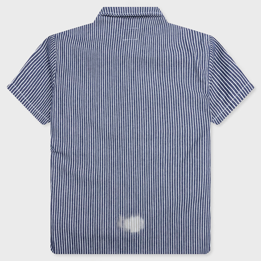 Kid's Hickory Baby Milo Patch S/S Shirt - Navy