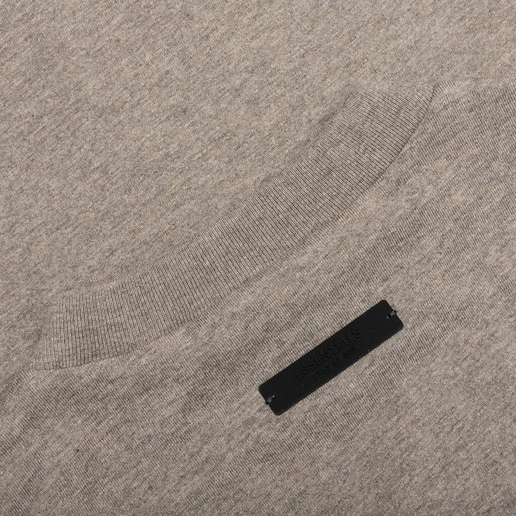 Kid's Jersey Long Sleeve Tee - Heather Gray