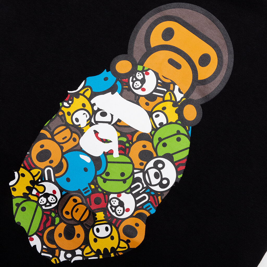 Kid's Milo All Friends Milo on Ape Head Tee - Black