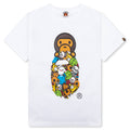 Kid's Milo All Friends Milo on Ape Head Tee - White