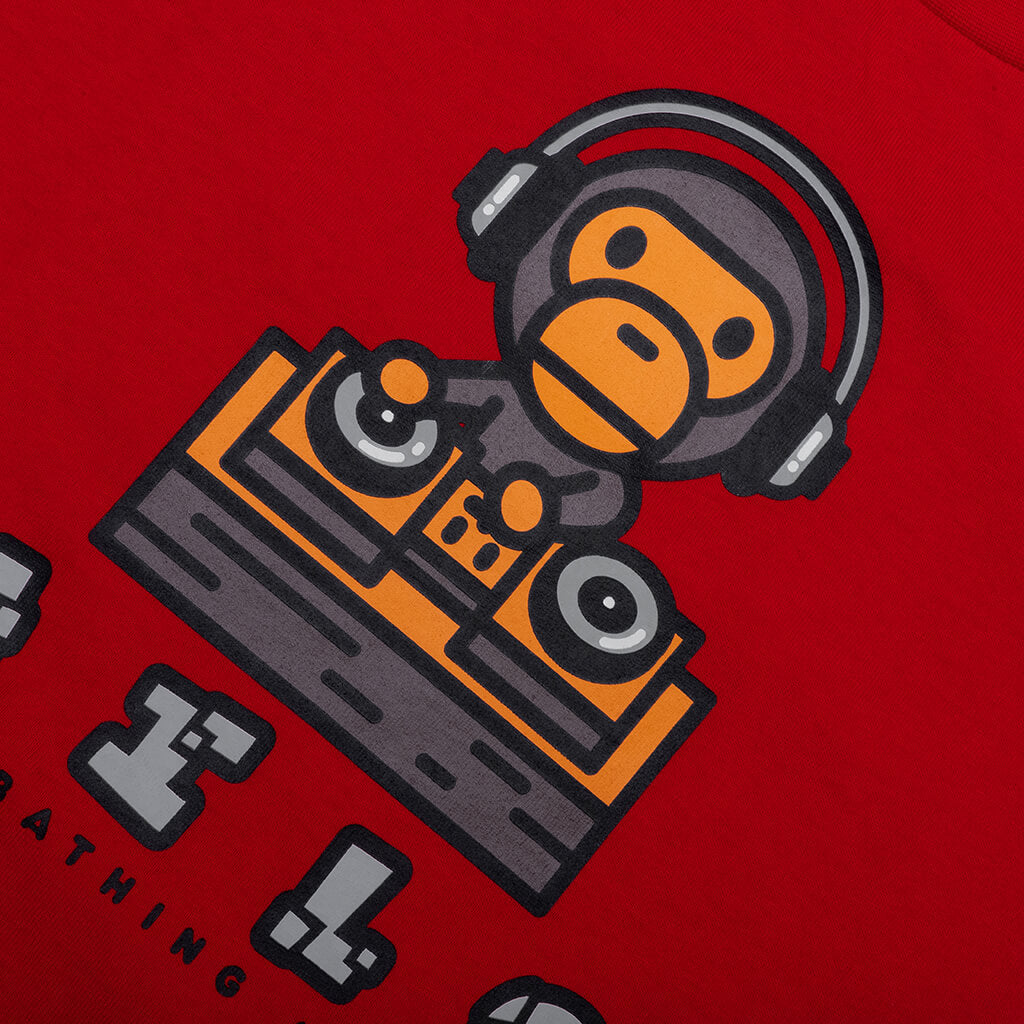 Kid's Milo DJ Tee - Red