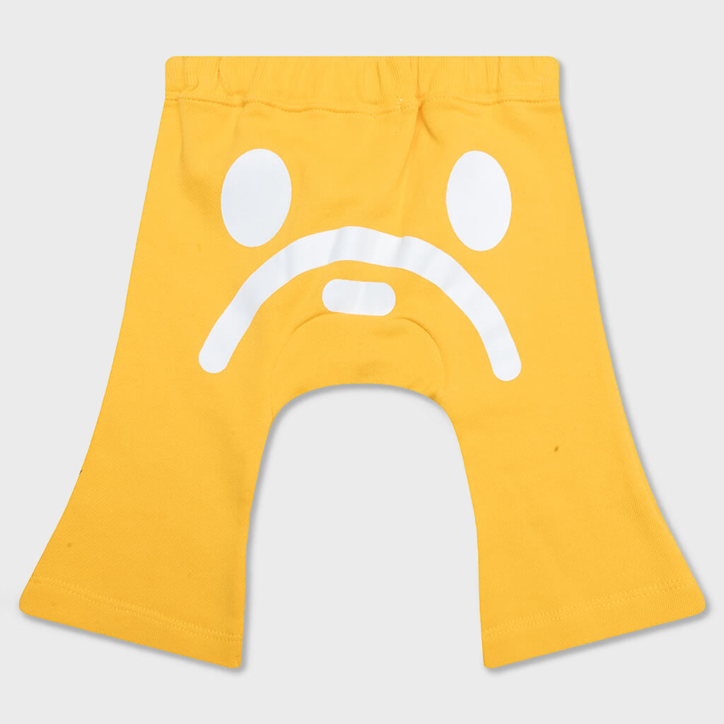 Kid's Milo Face Baby Pants - Yellow