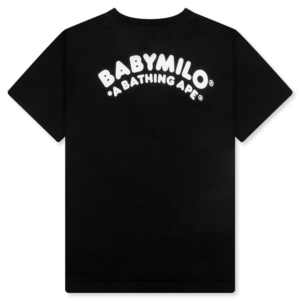 Kid's Milo Face Tee - Black