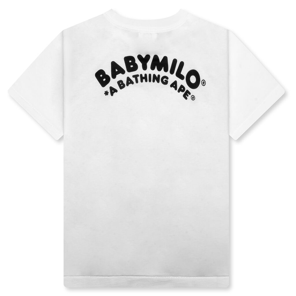 Kid's Milo Face Tee - White