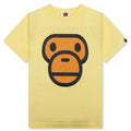 Kid's Milo Face Tee - Yellow