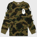 Kids 1st Camo L/S Tee - Green