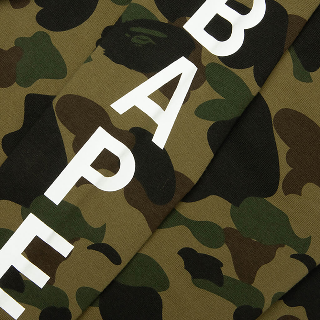 Kids 1st Camo L/S Tee - Green