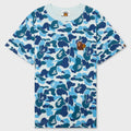 Kids ABC Camo Ape & Milo One Point Tee - Blue
