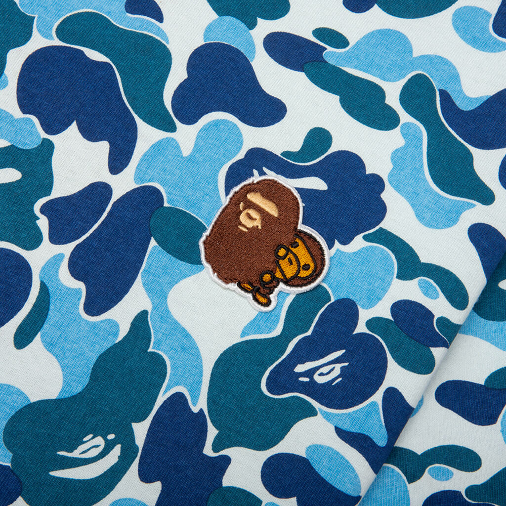 Kids ABC Camo Ape & Milo One Point Tee - Blue