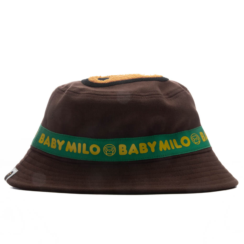 Kids Baby Milo Corduroy Bucket Hat - Brown
