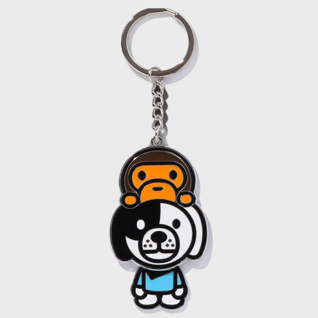Kids Baby Milo On Doggy Key Chain - Multi