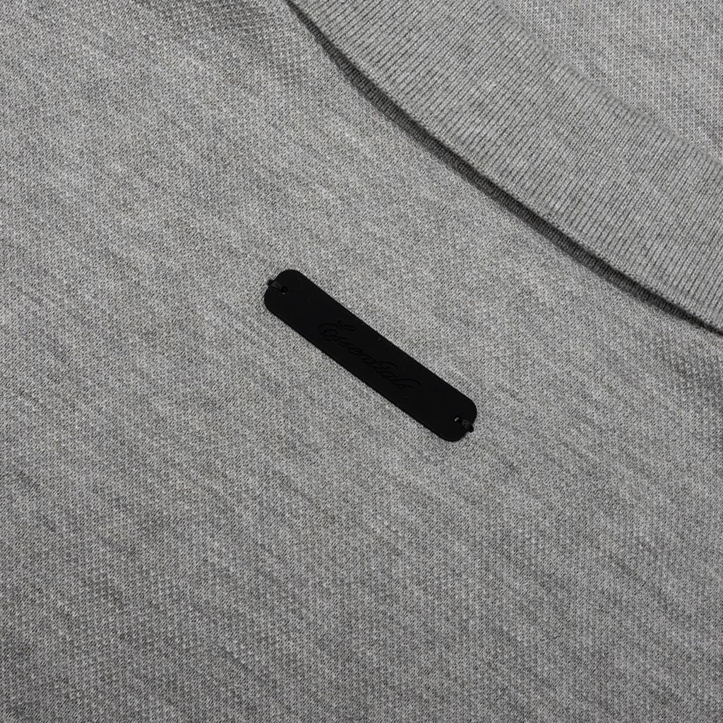 Kids Pique Signature Classic Polo - Concrete Heather