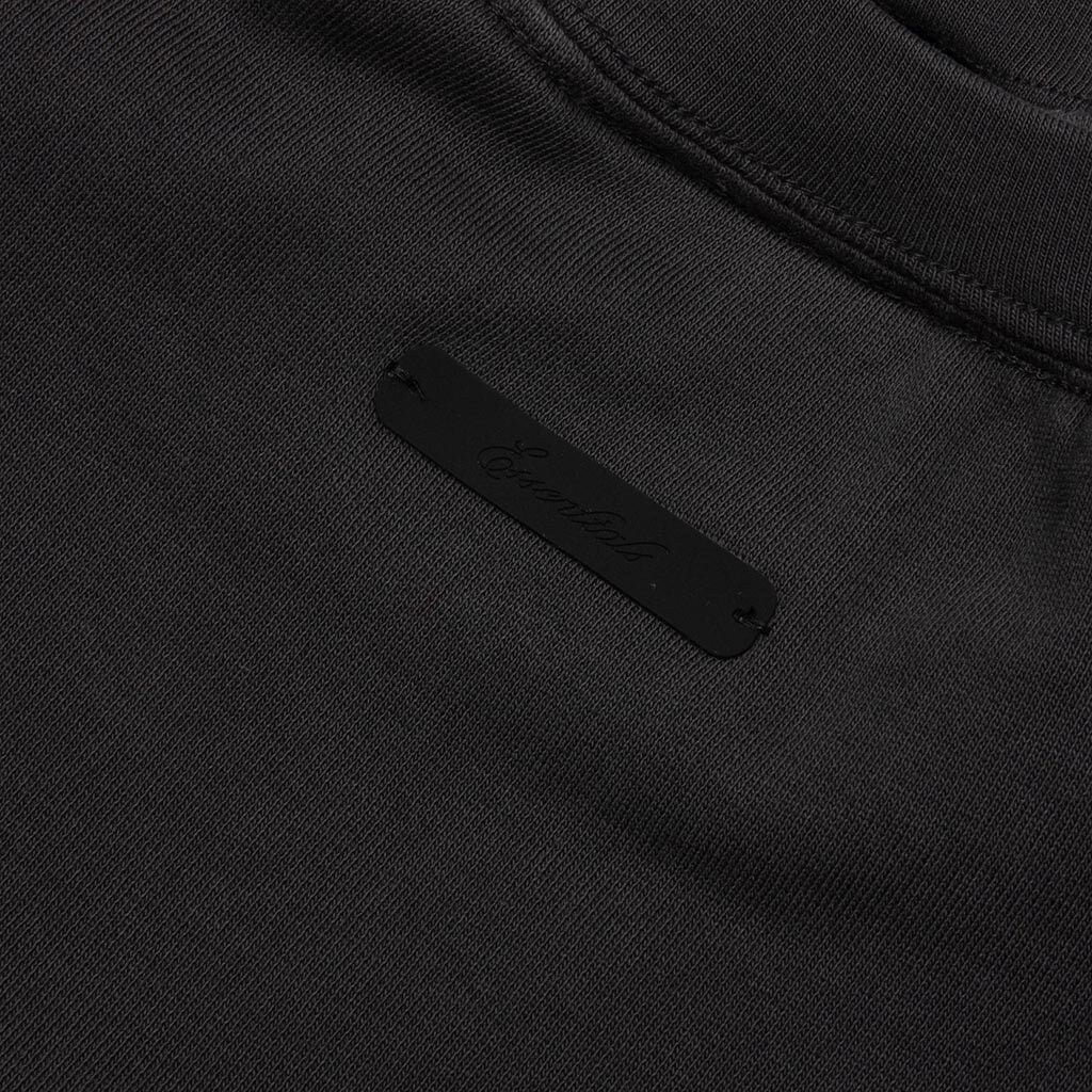 Kids Training 90s Crewneck Sweatshirt - Faded Black
