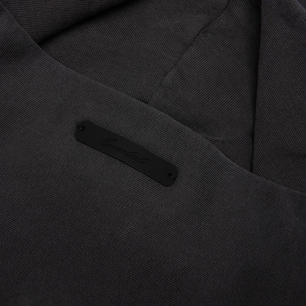 Kids Training 90s Hoodie - Faded Black