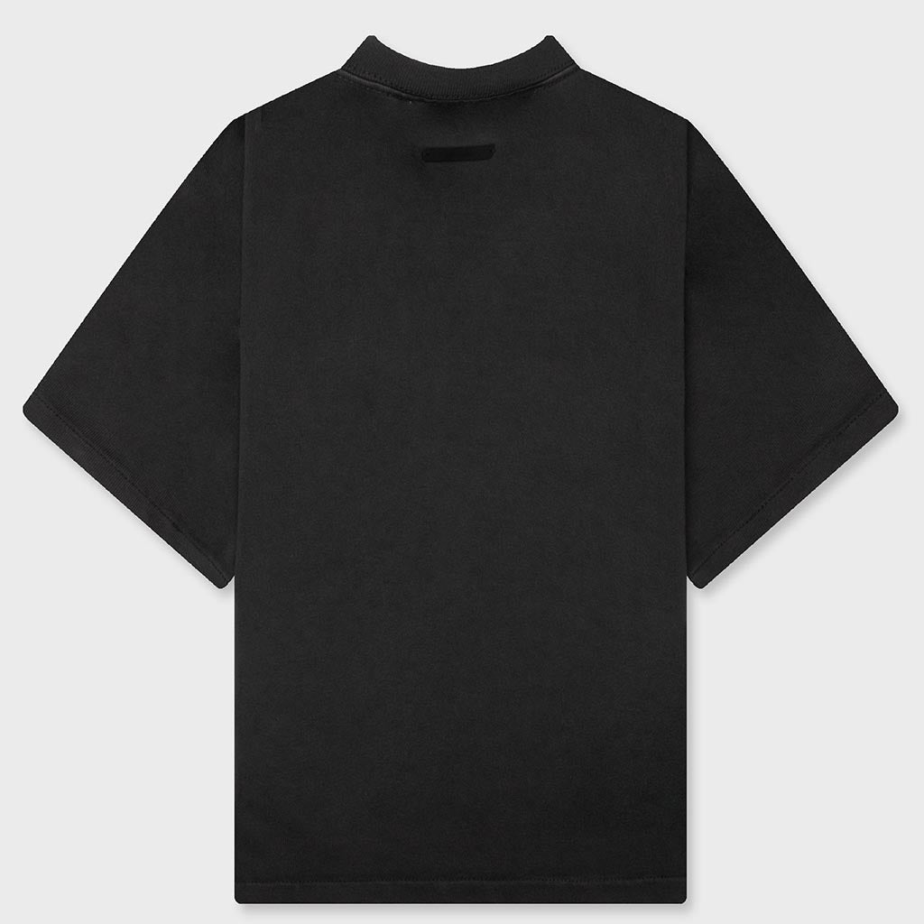 Kids Campus 90s Short Sleeve Tee - Faded Black