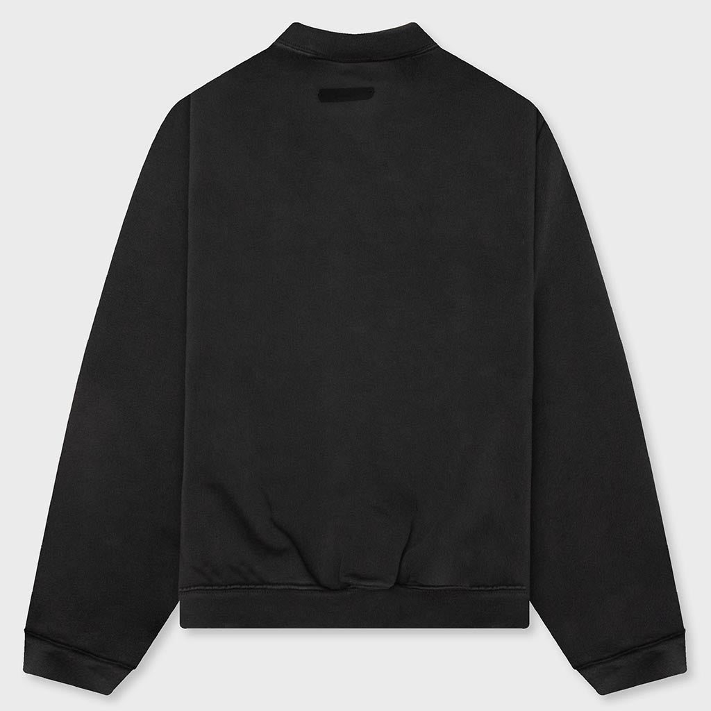 Kids Training 90s Crewneck Sweatshirt - Faded Black