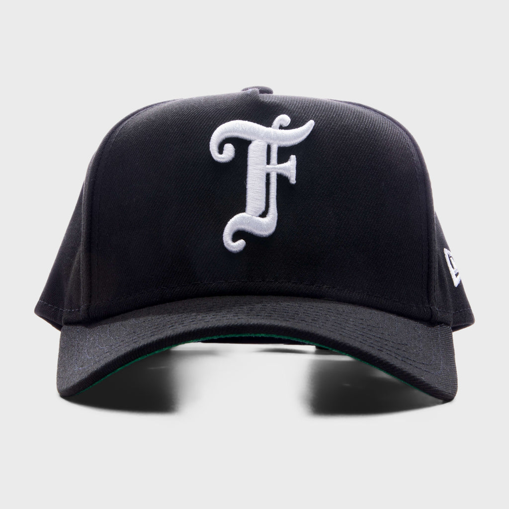 Kids 9FORTY A-Frame Snapback Old English F - Black
