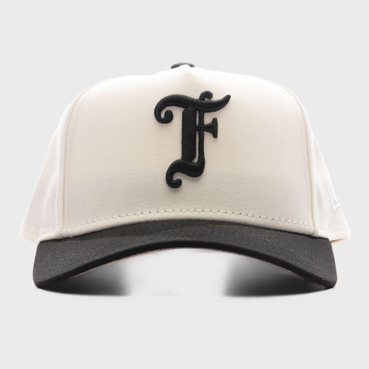 Kids 9FORTY A-Frame Snapback Old English F - Chalk White